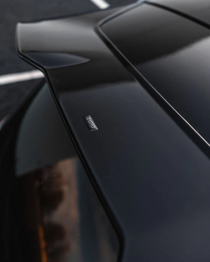 VW Golf R-Line / GTI / R / GTD / GTE Mk8 & Mk8.5 EVO-1 Gloss Black Rear Spoiler by ZAERO (2020+)
