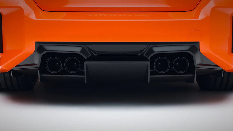BMW M2 G87 Carbon Fibre Underfloor by Alpha-N (2023 + ) - Carbon Rear Diffuser