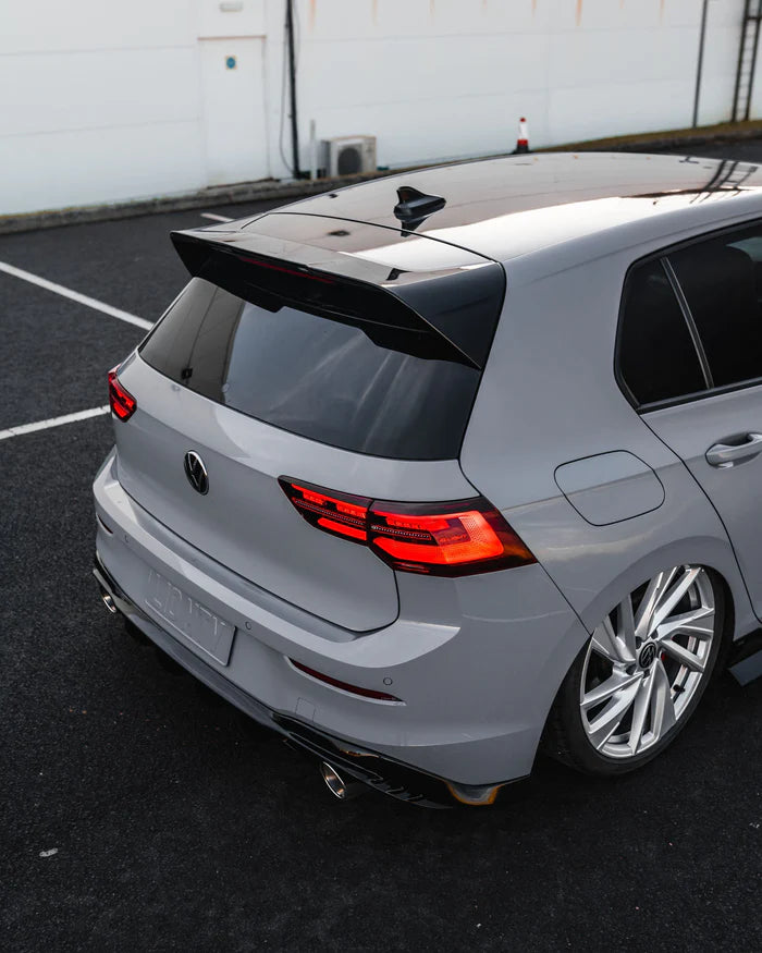 VW Golf R-Line / GTI / R / GTD / GTE Mk8 & Mk8.5 EVO-1 Gloss Black Rear Spoiler by ZAERO (2020+)