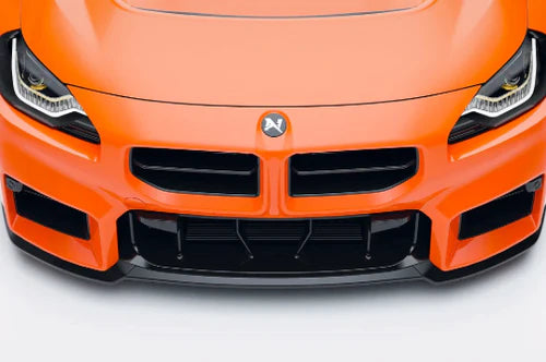 BMW M2 G87 Carbon Fibre GT Front Splitter by Alpha-N (2023 + ) - Carbon Splitter