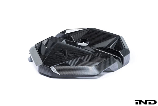 BMW M2 G87 Carbon Fibre Engine Cover by Alpha-N (2023 + ) - Carbon Engine Cover
