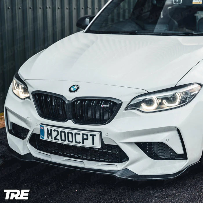 BMW M2 Competition F87 Pre-preg Carbon Fibre CS Front Splitter by TRE (2018-2021)