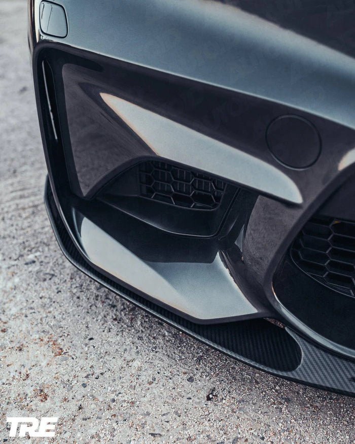 BMW M2 OG F87 Pre-Preg Carbon Fibre Front Splitter by TRE (2015-2018)