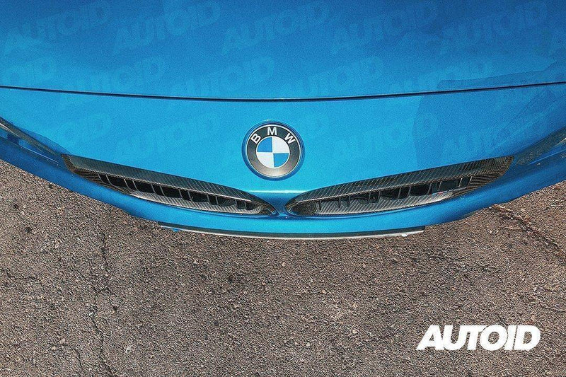 Carbon Fibre Double Slat Kidney Grilles for BMW 2 Series & M2 (2014-2020, F22 F87)