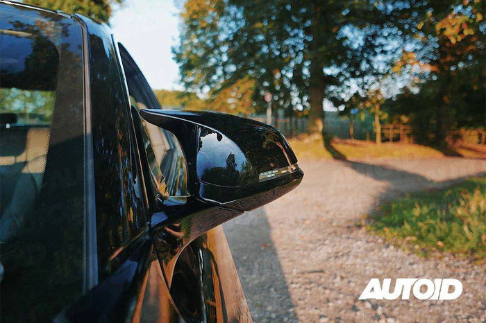 TRE Gloss Black M Style Wing Mirror Unit for BMW (2012-2019, F20 F21 F22 F30 F32 F87)