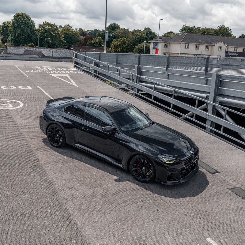 BMW M2 G87 2 SERIES & M240I G42 PRE-PREG CARBON FIBRE ID-01 REAR SPOILER BY TRE (2021 + ) - Carbon Rear Spoiler