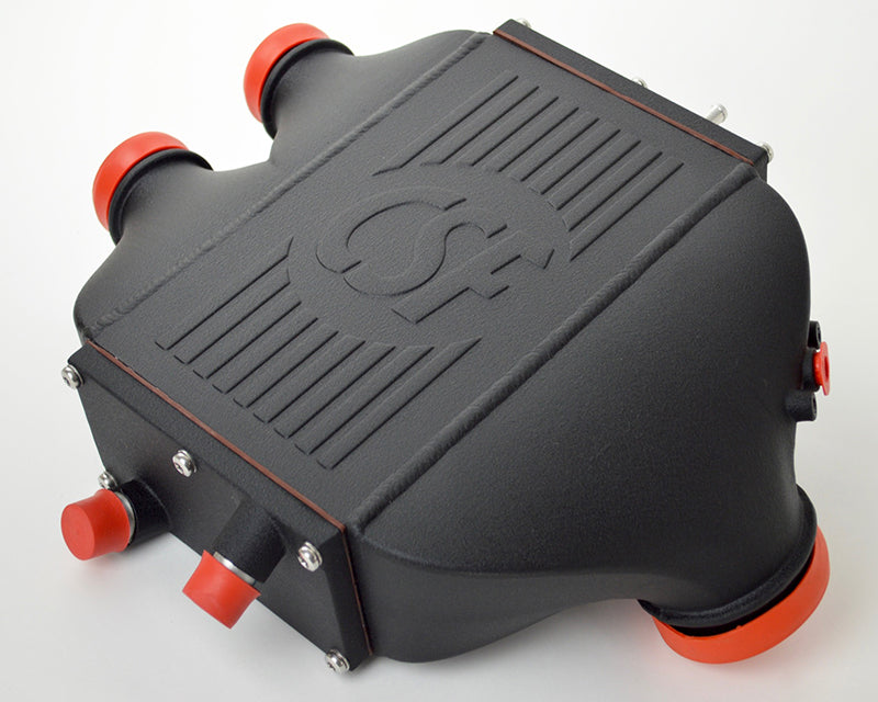 CSF Radiator Crinkle Black Finished Top Mounted Intercooler | YPG Motorsport