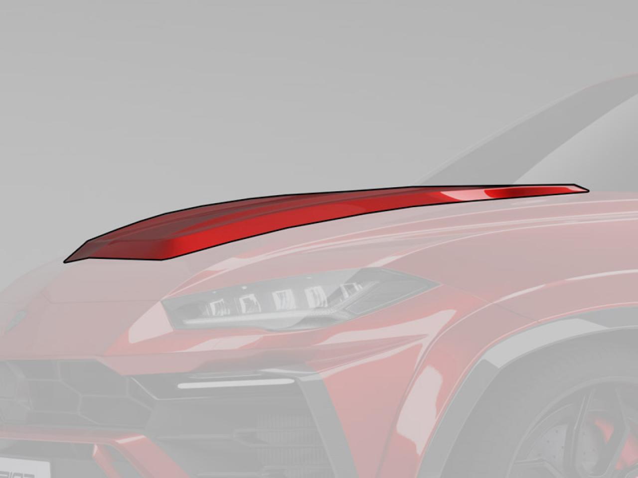 PD700 Bonnet Add-On for Lamborghini Urus