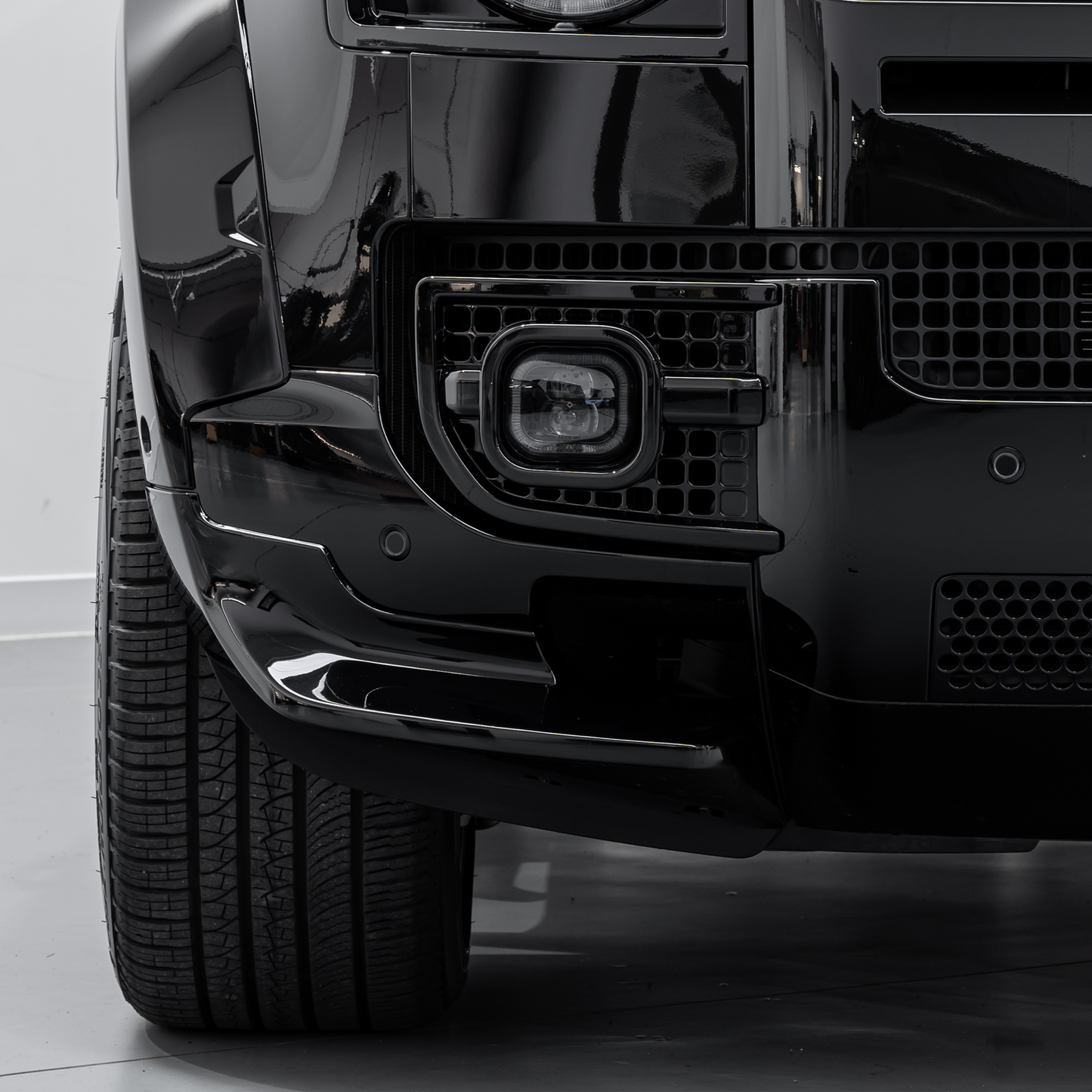 Front Square DRL Intakes - High Power LED For New Land Rover New Defender By Urban Automotive - Headlight Modules