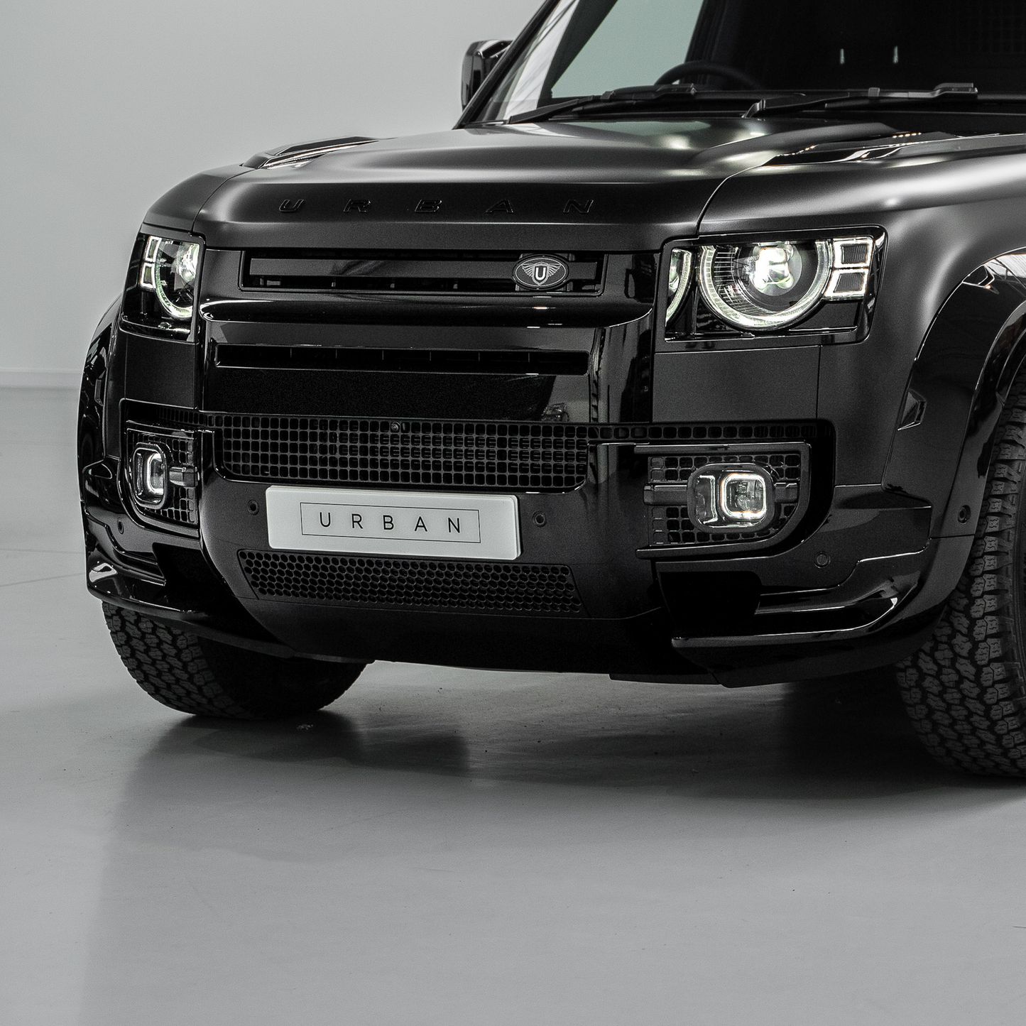 Front Square DRL Intakes - High Power LED For New Land Rover New Defender By Urban Automotive - Headlight Modules