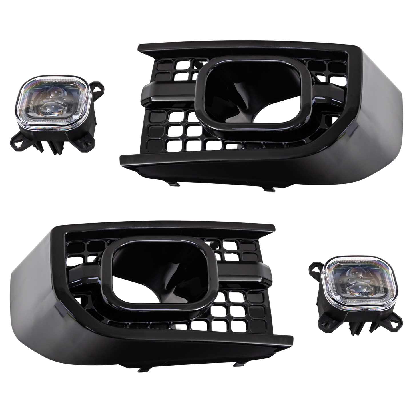 Front Square DRL Intakes - High Power LED For New Land Rover New Defender By Urban Automotive - Headlight Modules