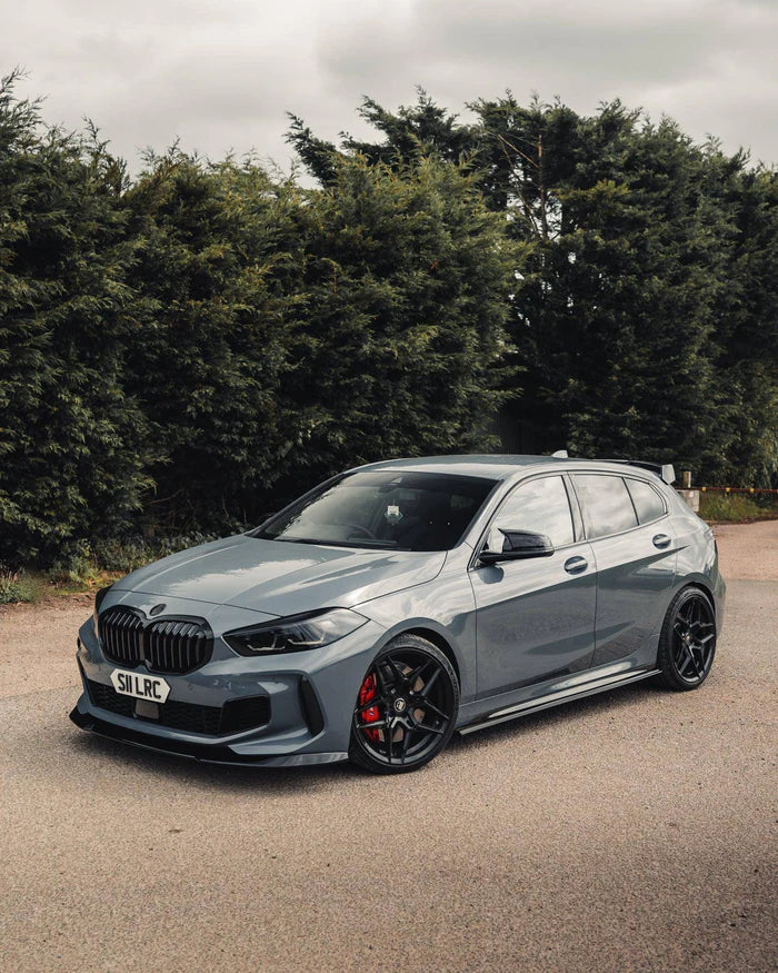 BMW 1 Series & M135i F40 EVO-1 Gloss Black Side Skirts by ZAERO (2019-2024)
