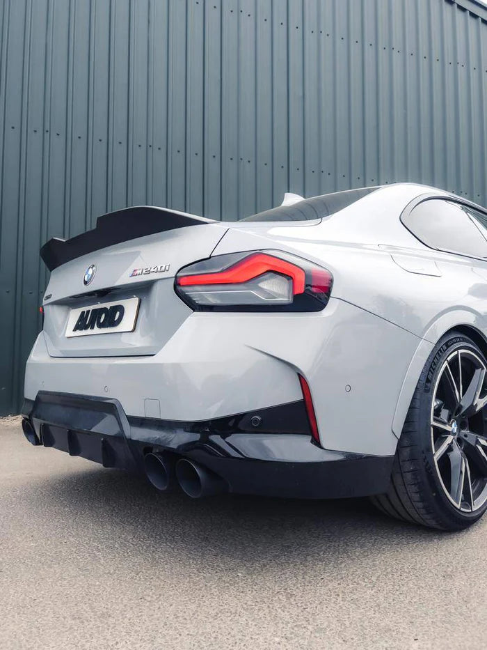 BMW 2 SERIES M240I G42 XDRIVE PARTICULATE FILTER-BACK EXHAUST SYSTEM BY MILLTEK SPORT (2021 + ) - Exhaust System