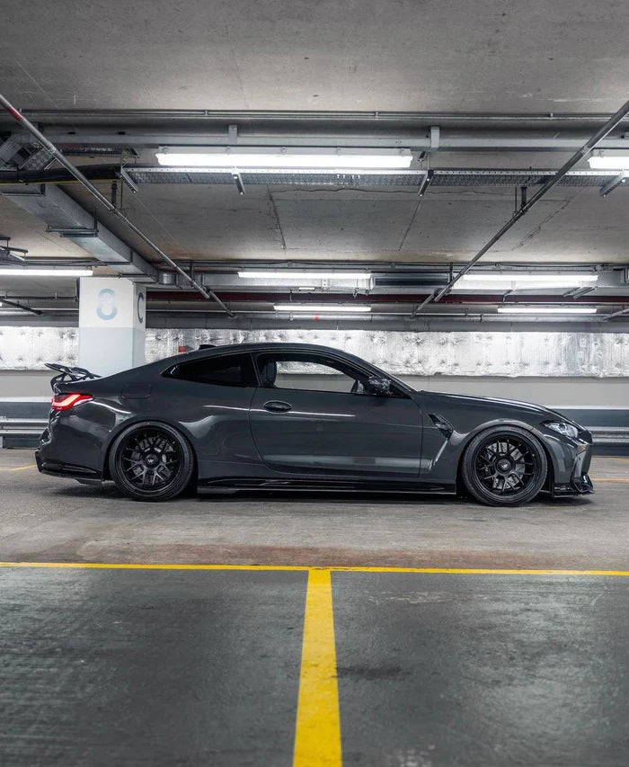 BMW M3 G80 G81 & M4 G82 G83 Dry Carbon Fibre Full Length Side Skirts by Adro (2021+)