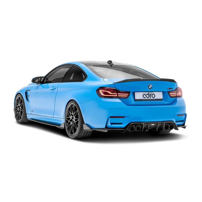 BMW M4 F82 F83 Pre-Preg Carbon Fibre Side Skirts by Adro (2014-2020)