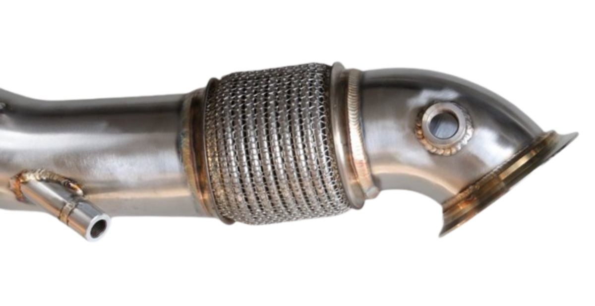 Ferrari 488 GTB / Spider Catless Downpipes 2015-2018 - Reinhart Autohaus