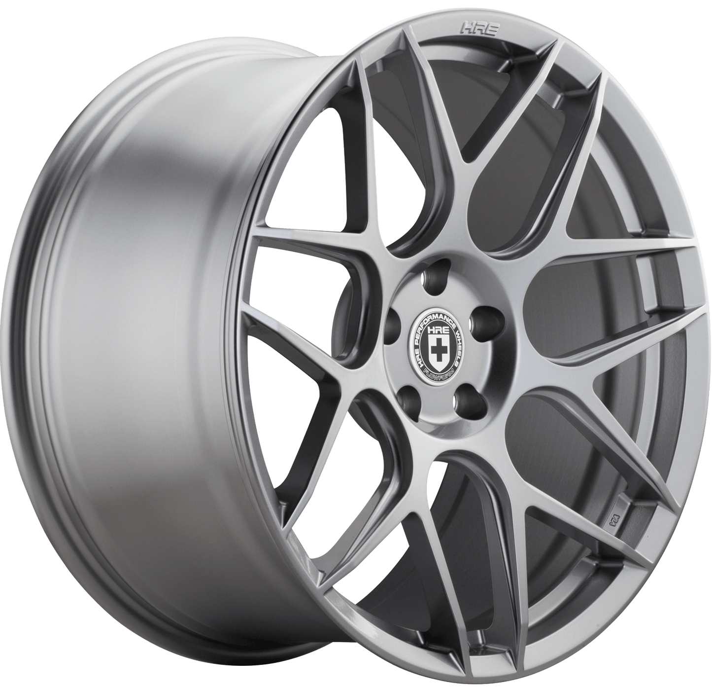 HRE FlowForm FF01 Monoblok Liquid Metal and Tarmac