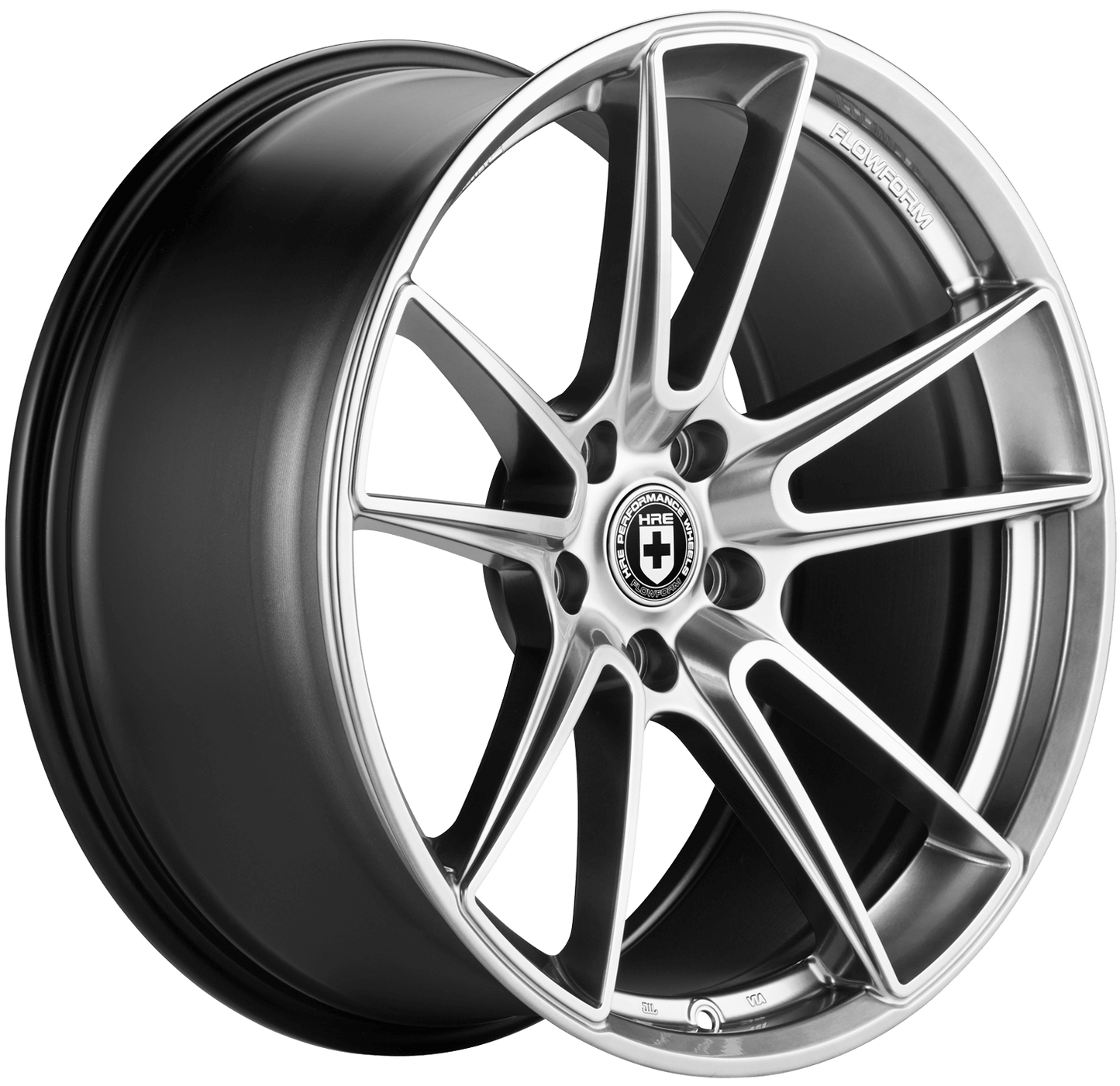 HRE FlowForm FF04 Monoblok Liquid Metal and Tarmac