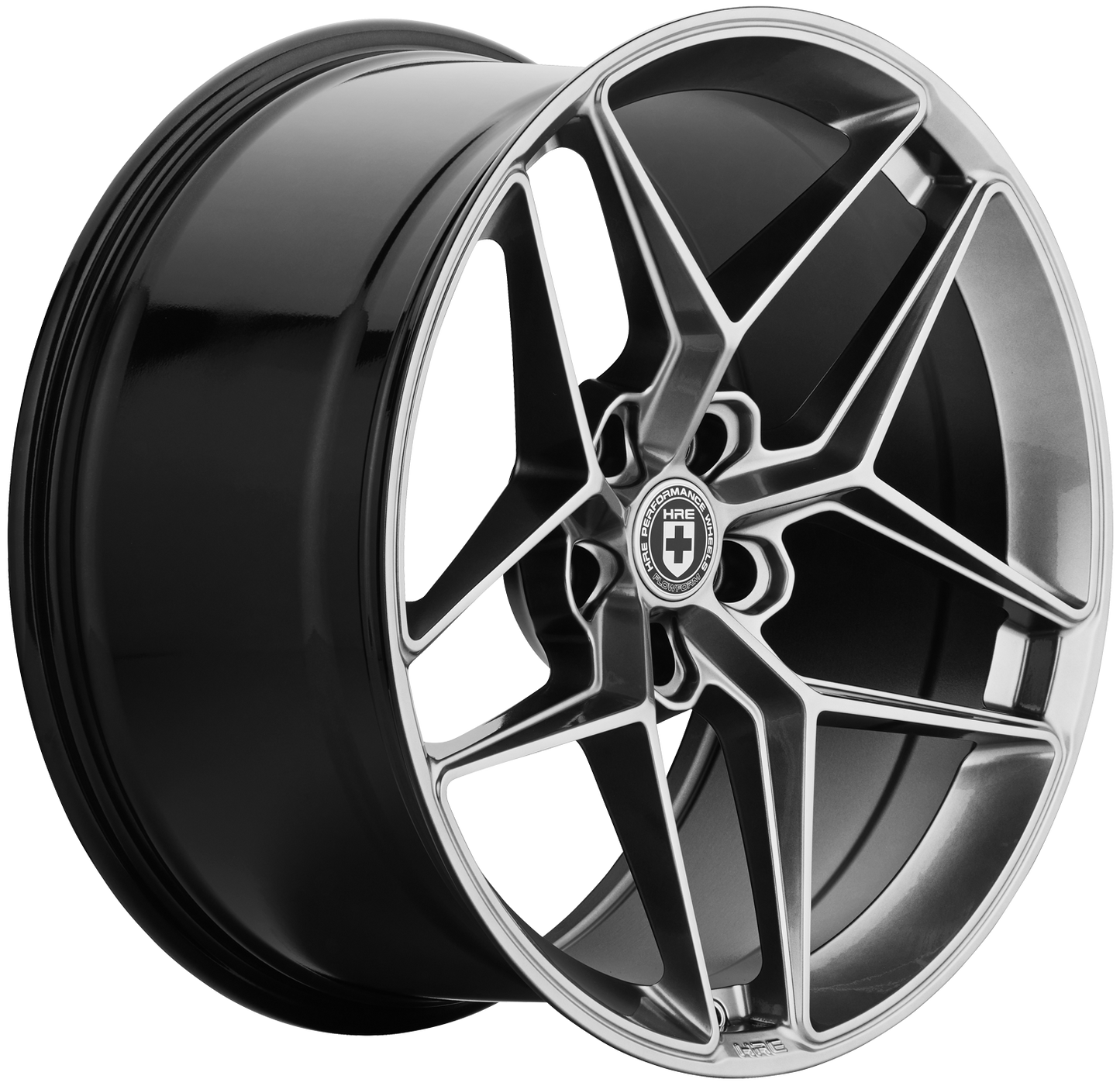HRE FlowForm FF11 Monoblok Liquid Metal and Tarmac