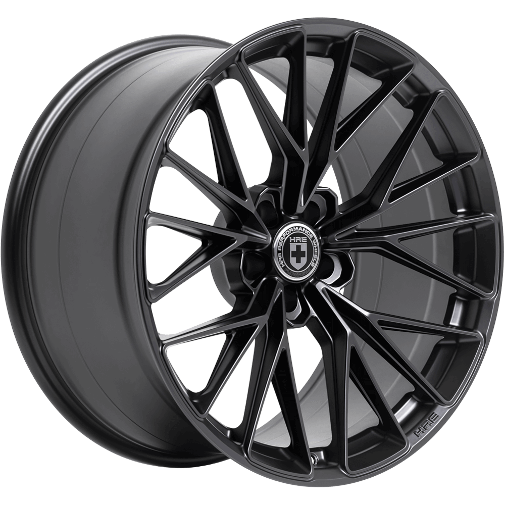 HRE FlowForm FF28 Monoblok Liquid Metal and Tarmac