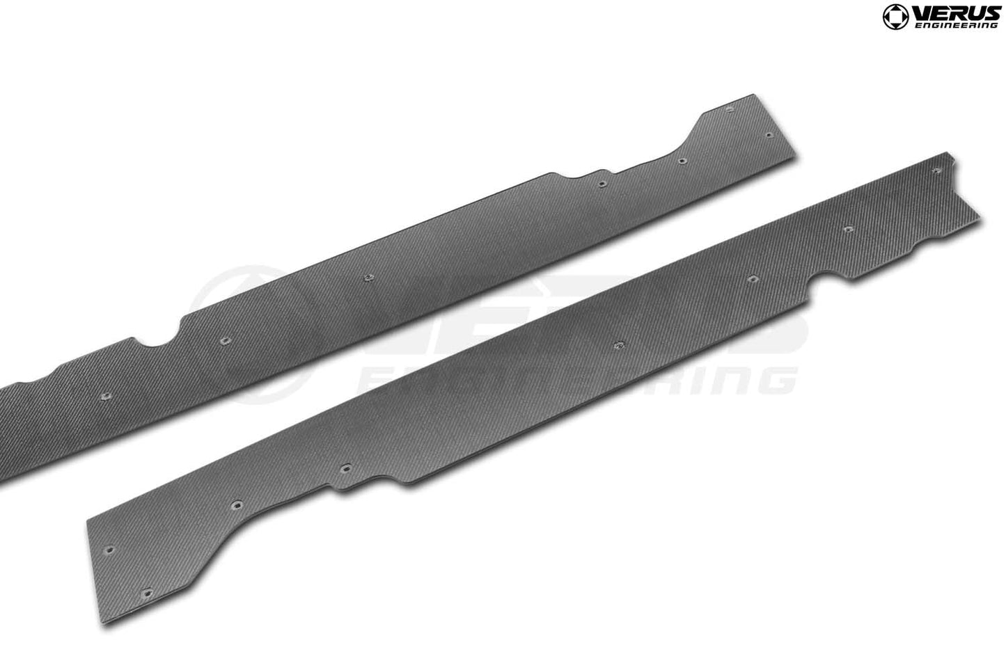 Carbon Polyweave Side Splitter Kit - Corvette Stingray C8