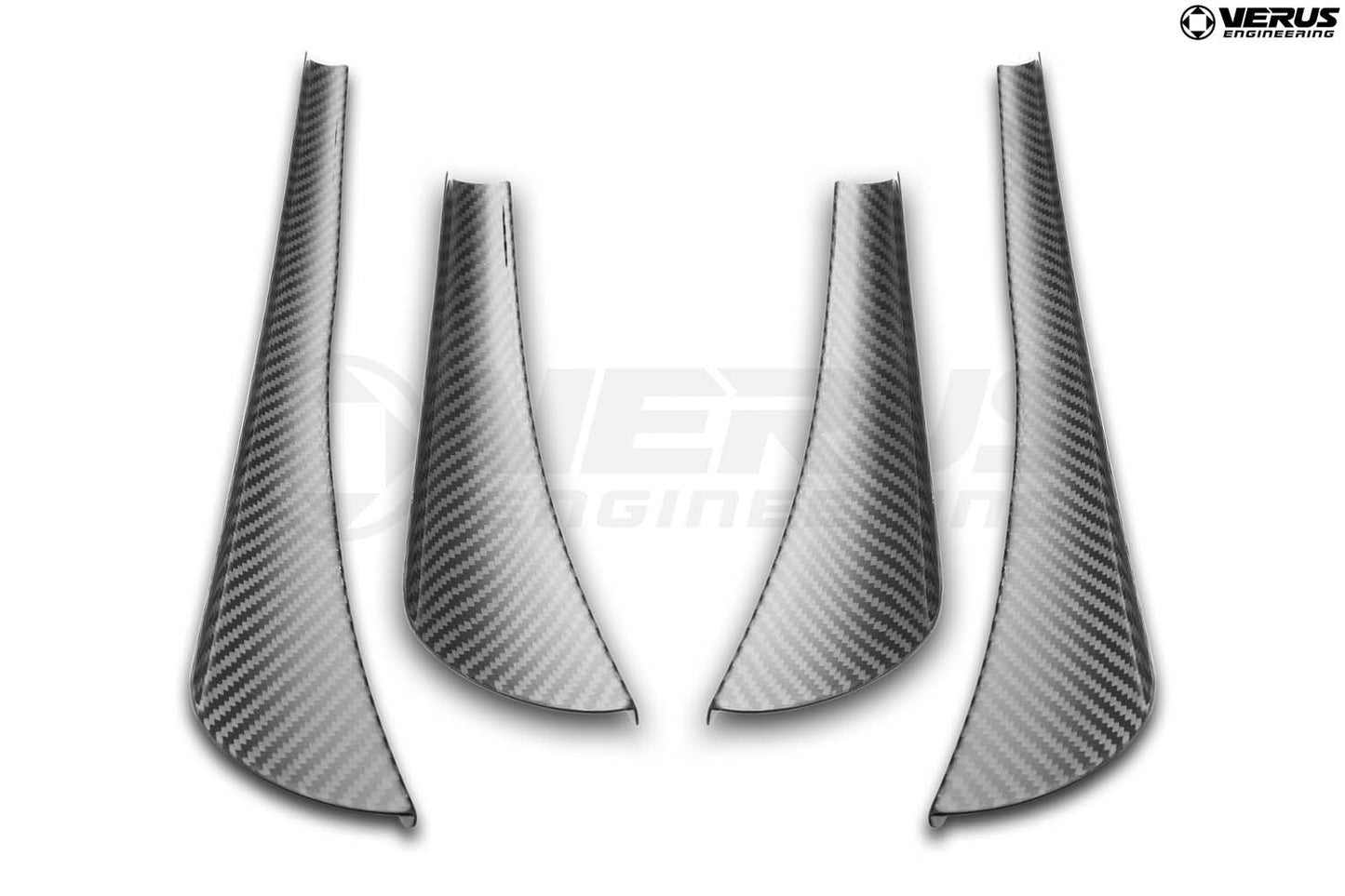 Dive Plane Kit Dual Element - Porsche 718 GT4