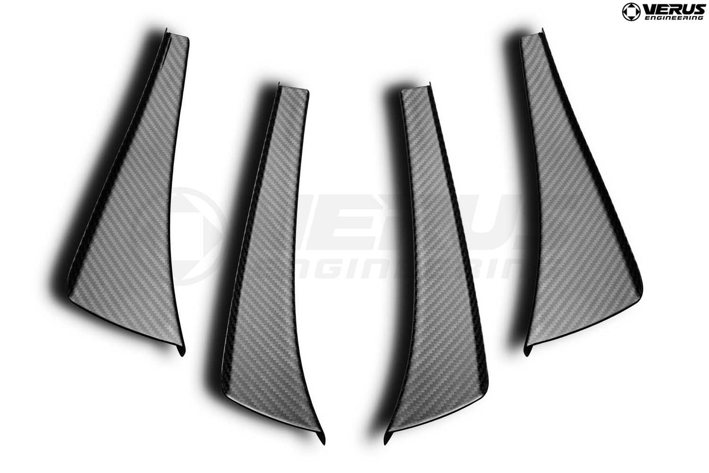 Dive Plane Kit Dual Elements - Porsche 981 GT4