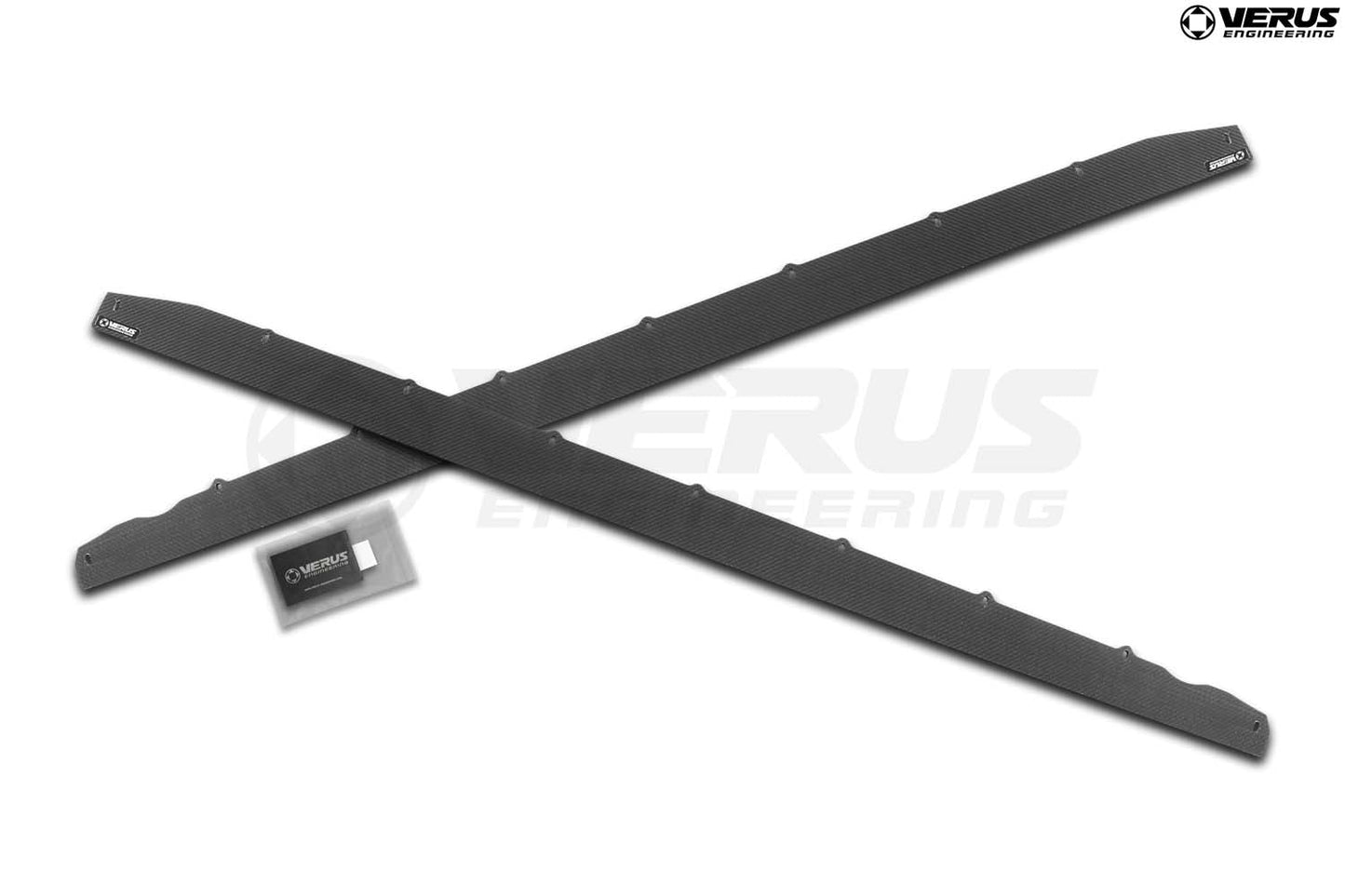 Carbon Polyweave Side Splitter Kit - G82 BMW M4