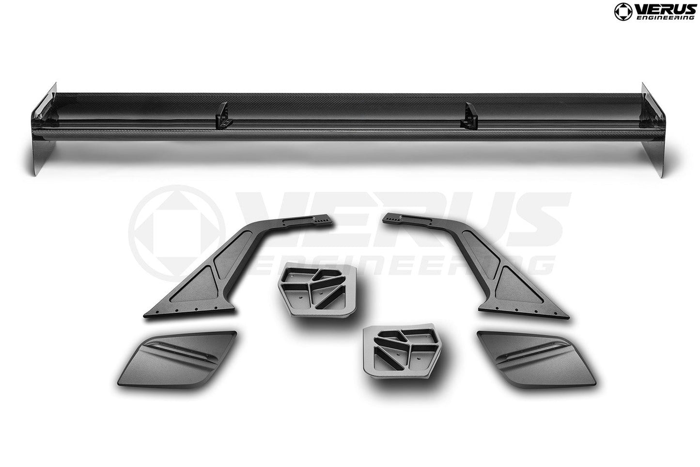 Swan Neck V1X Rear Wing Kit - Corvette Stingray C8