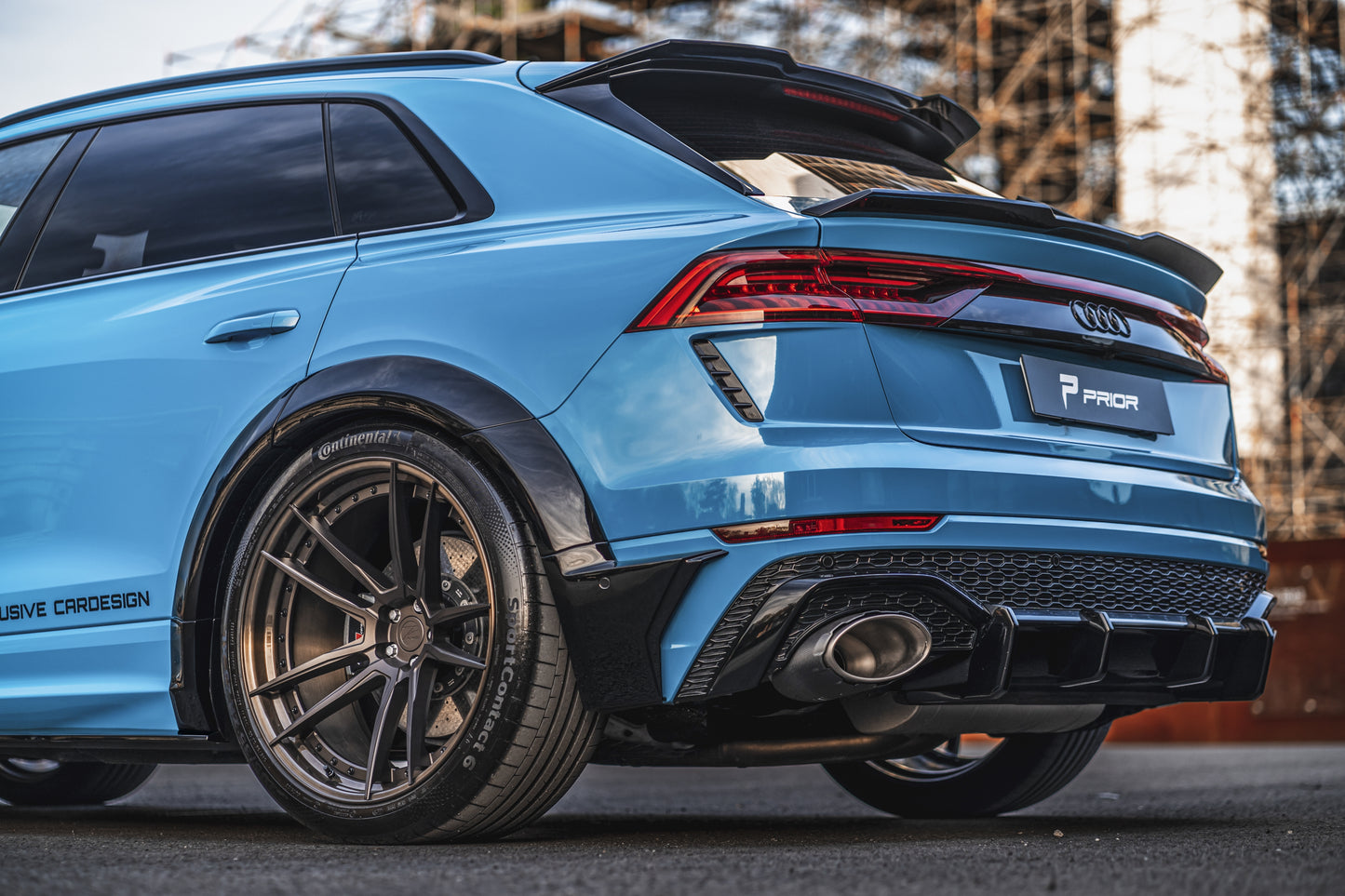 PD-RS800 Rear Bumper Fins for Audi RS Q8