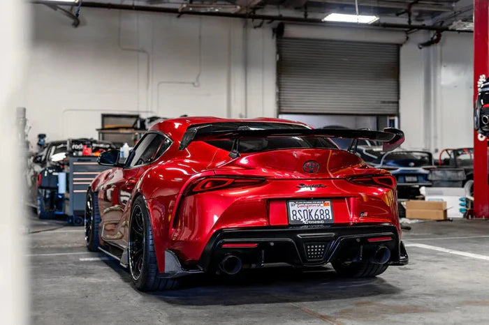 Toyota GR Supra A90 Mk5 Carbon Fibre Rear Winglets by Adro (2019+)