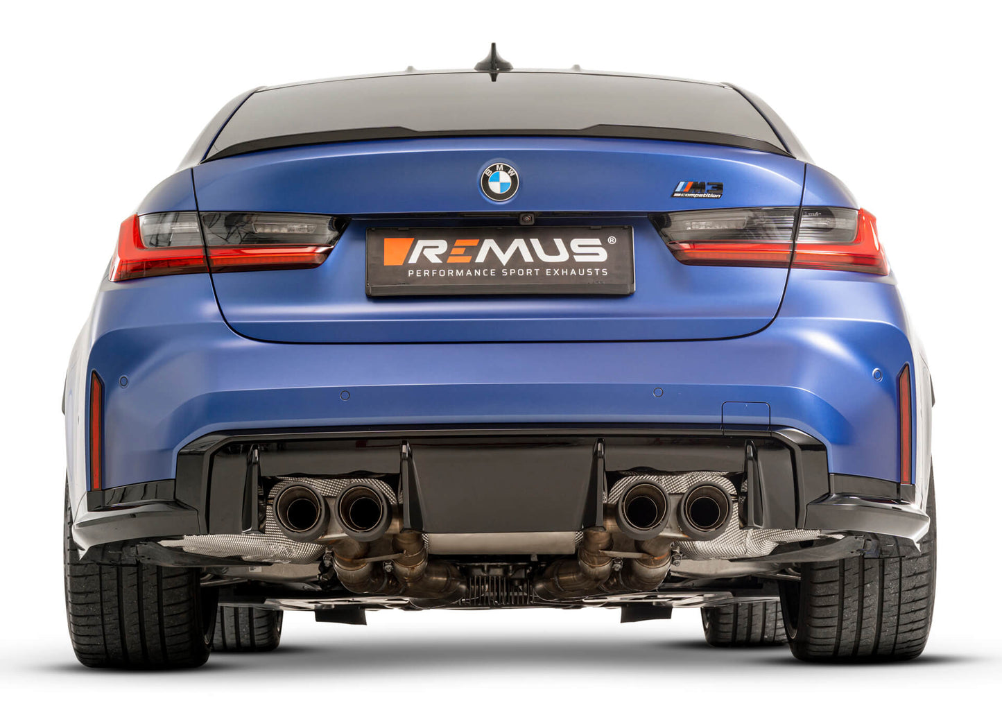 REMUS Valved RACING Axle-Back Exhaust For BMW M3/G80 M4/G82 & M3/G80 M4/G82 Competition