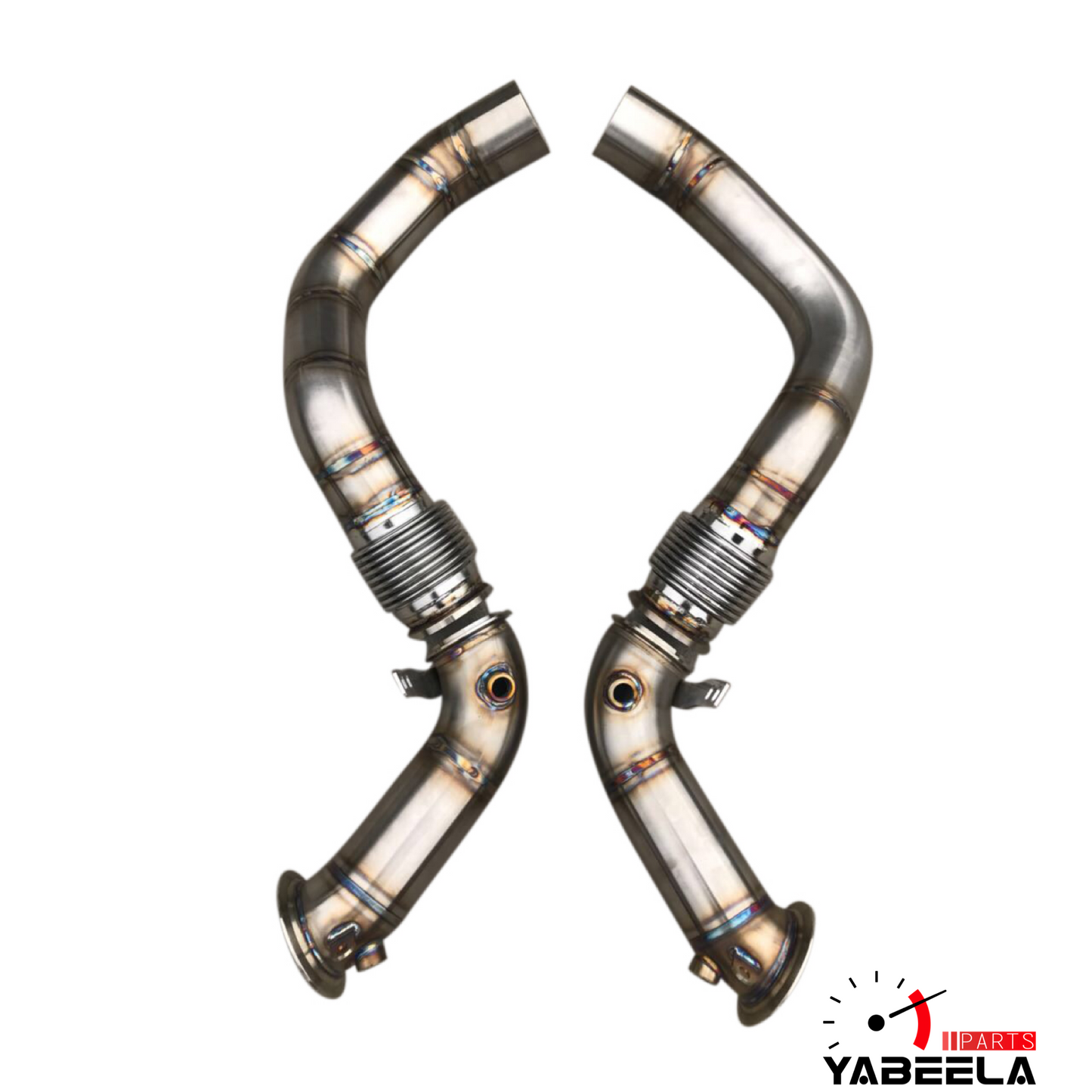 BMW M5 F90 Catless Downpipes + Midpipes | YPG Motorsport