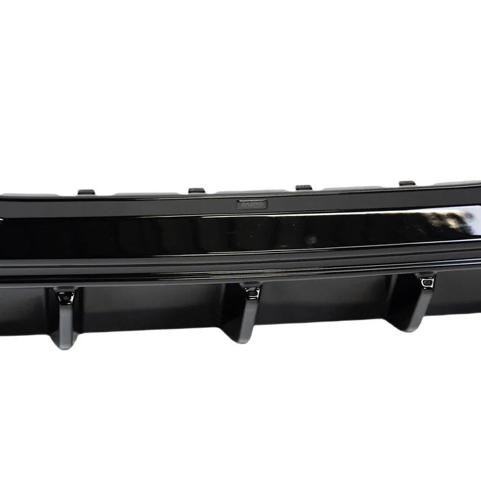 BMW 1 Series M Sport F40 Single Exit (116i 116d 118i 118d) EVO-1 Gloss Black Rear Diffuser by ZAERO (2019-2024)