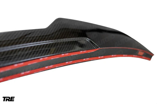 BMW M3 G80 & BMW 3 SERIES G20 PRE-PREG CARBON FIBRE DUCKTAIL REAR SPOILER BY TRE (2018 + ) - Carbon Rear Spoiler