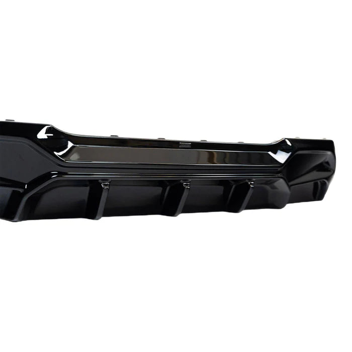 BMW 1 Series M Sport F40 Single Exit (116i 116d 118i 118d) EVO-1 Gloss Black Rear Diffuser by ZAERO (2019-2024)