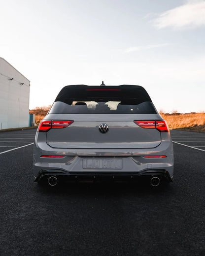 VW Golf R-Line / GTI / R / GTD / GTE Mk8 & Mk8.5 EVO-1 Gloss Black Rear Spoiler by ZAERO (2020+)