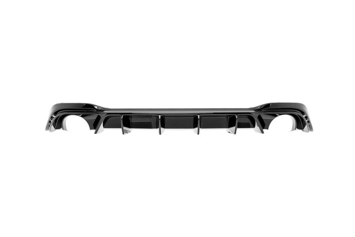 VW Golf GTI Mk8 & Mk8.5 EVO-1 Gloss Black Rear Diffuser by ZAERO (2020+)