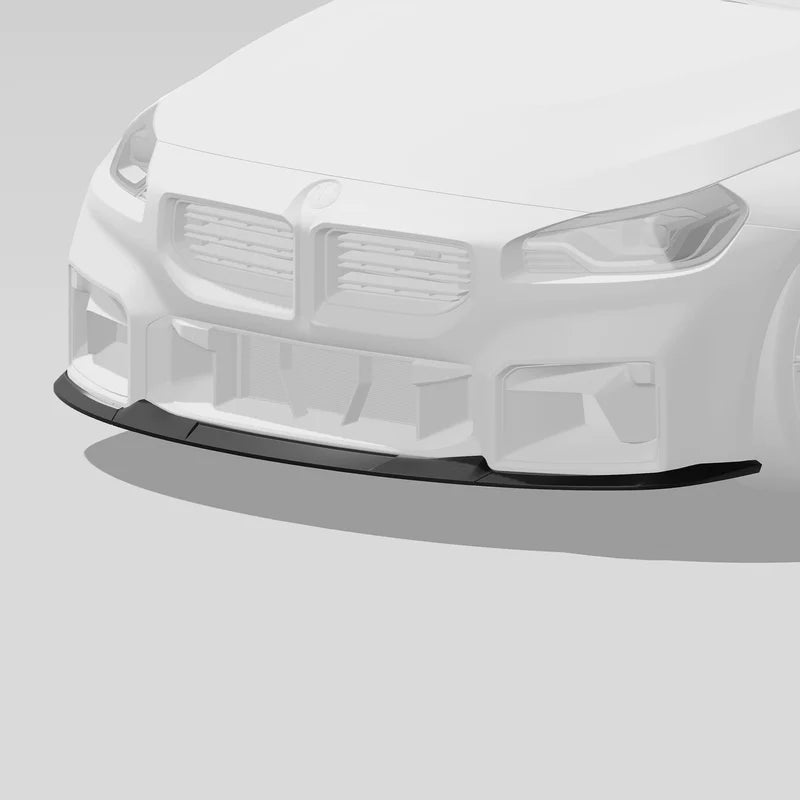 BMW G87 M2 TR87 CARBON FIBRE FLAT FRONT SPLITTER BY TRE (2023 + ) - Carbon Splitter