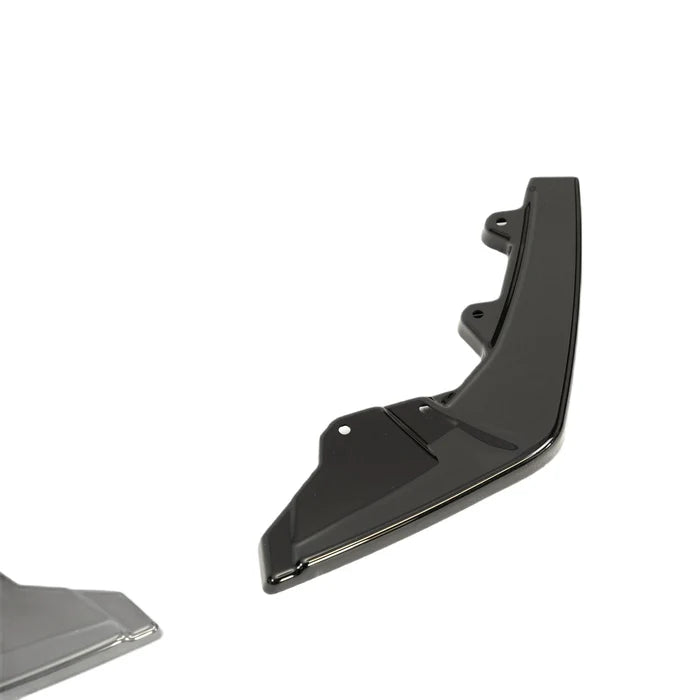 BMW 1 Series, M135i & M140i F20 F21 LCI EVO-1 Gloss Black Diffuser Side Spat Flap Extensions by ZAERO (2015-2019)