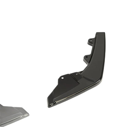 BMW 1 Series, M135i & M140i F20 F21 LCI EVO-1 Gloss Black Diffuser Side Spat Flap Extensions by ZAERO (2015-2019)