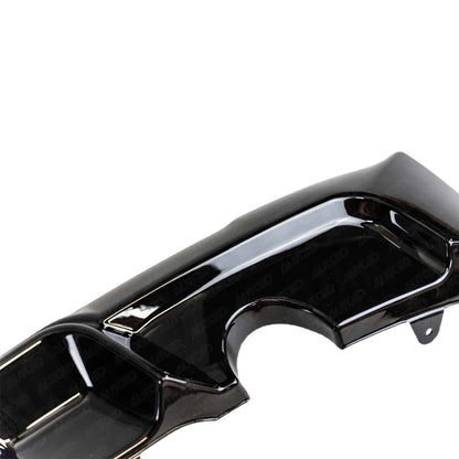 BMW 2 Series M235i & M240i F22 F23 EVO-1 Gloss Black Rear Diffuser by ZAERO (2014-2019)