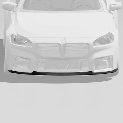 BMW G87 M2 TR87 CARBON FIBRE FLAT FRONT SPLITTER BY TRE (2023 + ) - Carbon Splitter