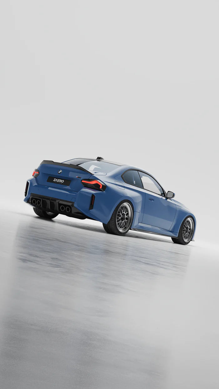 BMW M2 G87 EVO-S Gloss Black Rear Diffuser by ZAERO (2023+)