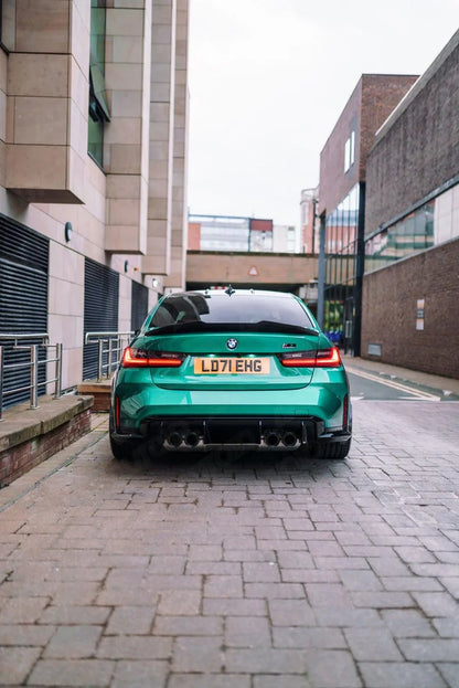 BMW M3 G80 & BMW 3 SERIES G20 PRE-PREG CARBON FIBRE DUCKTAIL REAR SPOILER BY TRE (2018 + ) - Carbon Rear Spoiler
