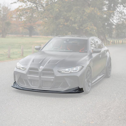 BMW M3 G80 G81 & BMW M4 G82 G83 Pre-Preg Carbon Fibre PR-1 Front Splitter by TRE (2021+)