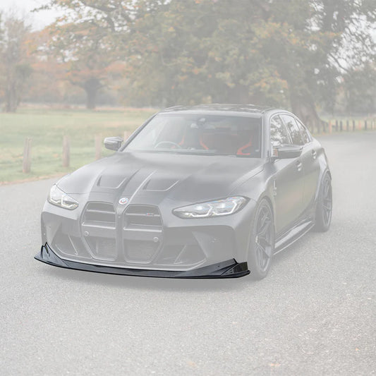 BMW M3 G80 G81 & BMW M4 G82 G83 Pre-Preg Carbon Fibre PR-1 Front Splitter by TRE (2021+)