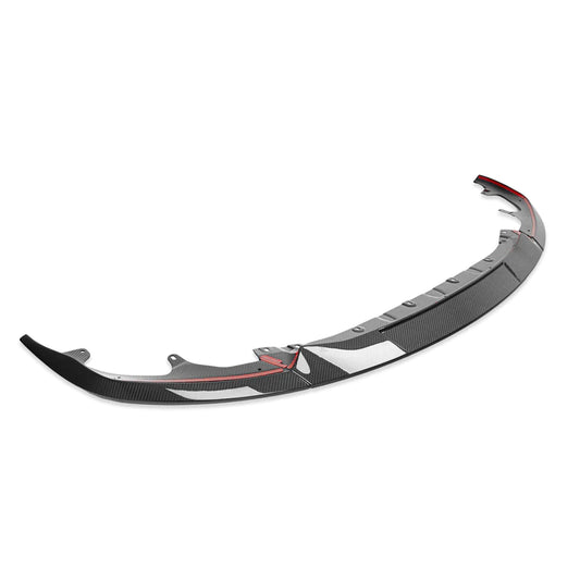 BMW G87 M2 TR87 CARBON FIBRE FLAT FRONT SPLITTER BY TRE (2023 + ) - Carbon Splitter