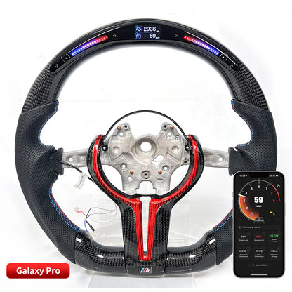 Galaxy Pro LED Steering Wheel for BMW M2 F87/M3 F80/M4 F82/M5 F90 - Steering Wheel
