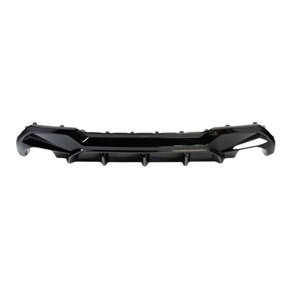 BMW M135i & 1 Series Dual Exit (128ti, 120d, 120i) F40 EVO-1 Gloss Black Rear Diffuser by ZAERO (2019-2024)